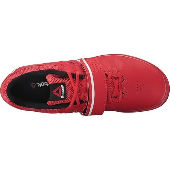 Reebok Mens Red Lifting Shoes With Velcro Strap & Lace-Up Closure Size 12.5 US D - Picture 3 of 6